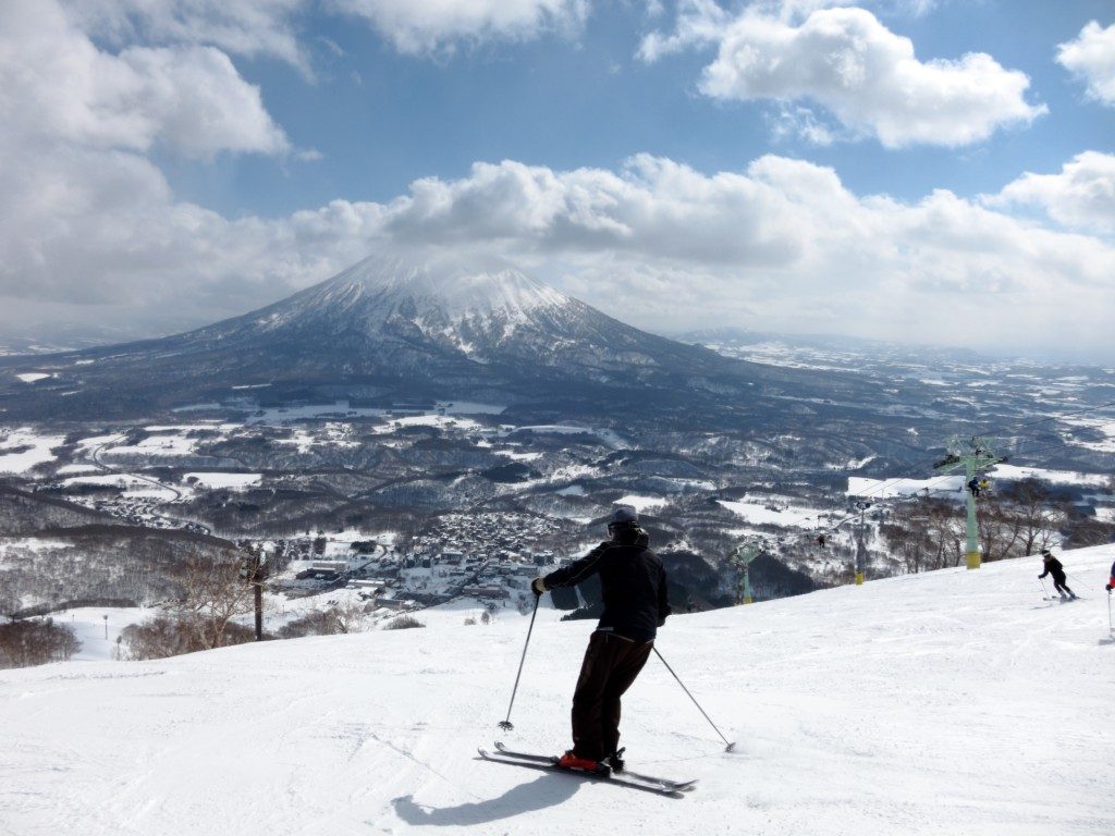 Ski in Hokkaido, Japan