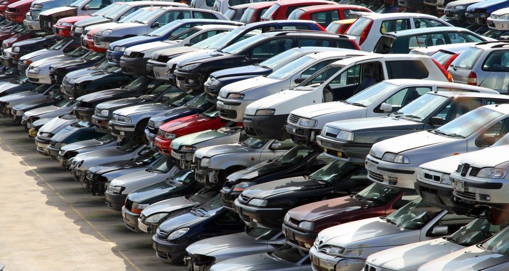 pile of used cars