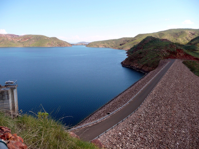 Lake by the dam