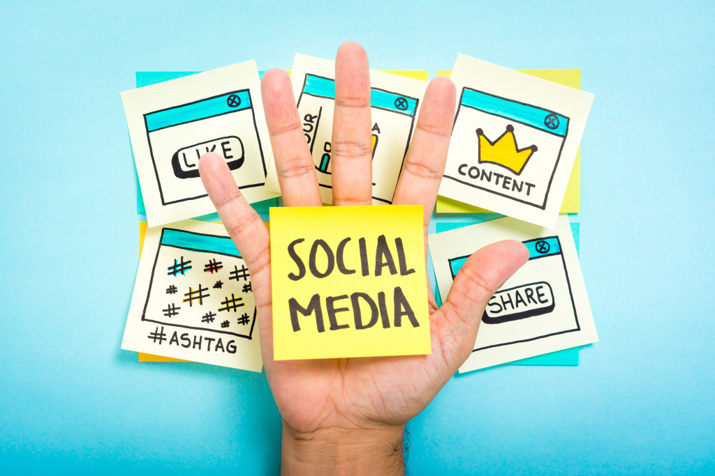 Reaching customers through social media