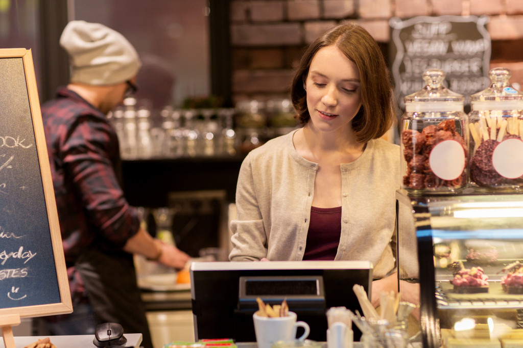 store cashier