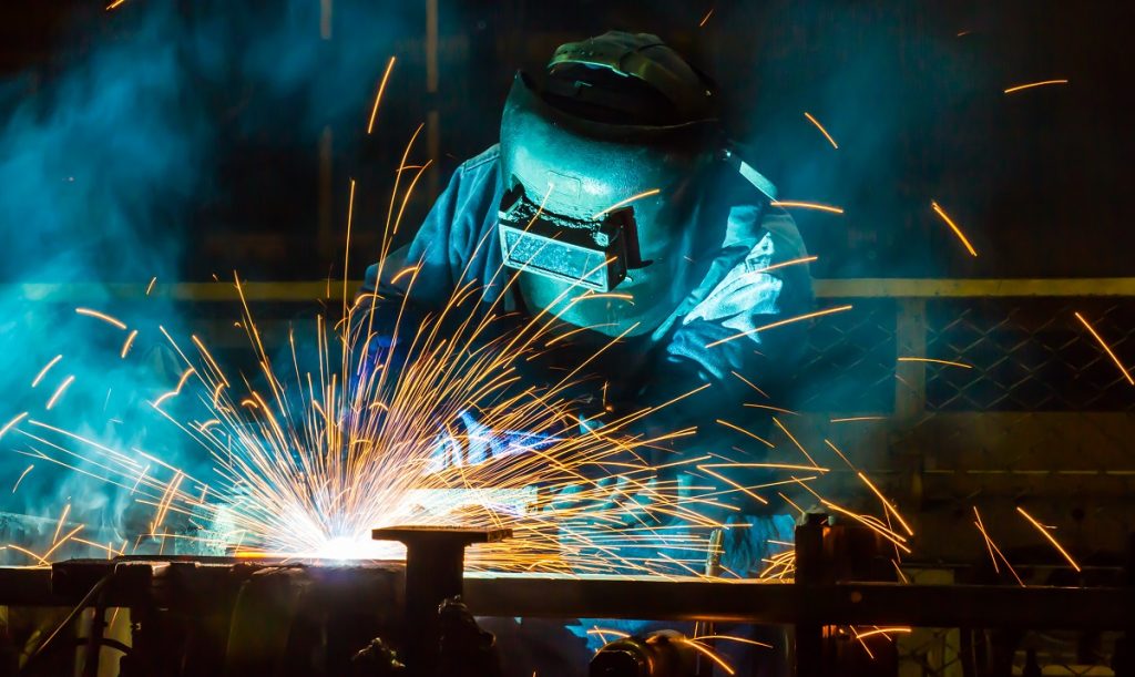 welder at work