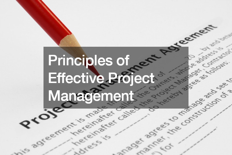Principles of Effective Project Management