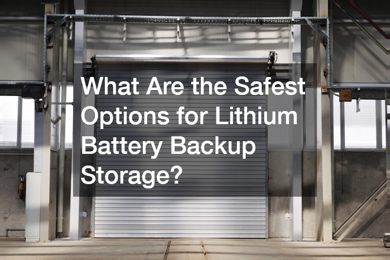 What Are the Safest Options for Lithium Battery Backup Storage?