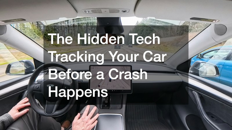 The Hidden Tech Tracking Your Car Before a Crash Happens
